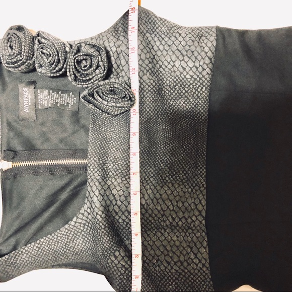 Alyn Paige greyish black dress - Picture 3 of 5